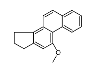 16,17-dihydro-11-methoxy-15H-cyclopenta(a)phenanthrene结构式