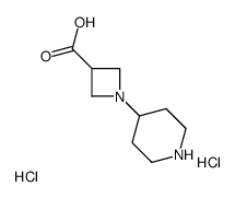 1-哌啶-4-基-氮杂丁烷-3-羧酸双盐酸盐图片