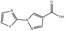 1-(1,3-thiazol-2-yl)-1H-pyrazole-4-carboxylic acid Structure