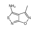 Isothiazolo[4,3-d]isoxazol-4-amine, 3-methyl- (9CI) picture