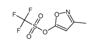 3-甲基异噁唑-5-基三氟甲磺酸盐图片