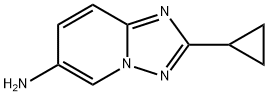 2-Cyclopropyl-[1,2,4]triazolo[1,5-a]pyridin-6-amine Structure