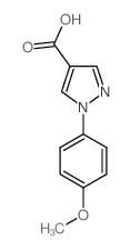 1-(4-甲氧基苯基)-1H-吡唑-4-羧酸图片