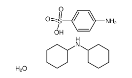 dicyclohexylammonium sulfanilate hydrate Structure