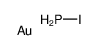 gold,iodophosphane结构式