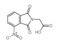 2-(4-nitro-1,3-dioxo-isoindol-2-yl)acetate Structure