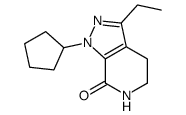 1-CYCLOPENTYL-3-ETHYL-1,4,5,6-TETRAHYDRO-7H-PYRAZOLO[3,4-C]PYRIDIN-7-ONE picture