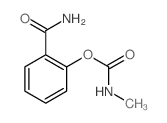 Benzamide,2-[[(methylamino)carbonyl]oxy]- Structure