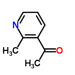 1-(2-Methylpyridin-3-yl)ethanone Structure