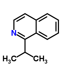 1-异丙基异喹啉结构式