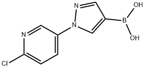 1-(6-Chloro-3-pyridyl)-1H-pyrazole-4-boronic acid picture