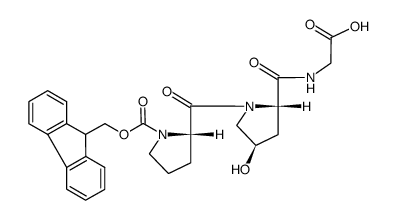 Fmoc-Pro-Hyp-Gly-OH Structure