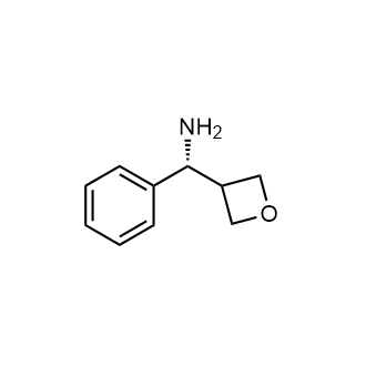 (R)-氧杂环丁烷-3-基(苯基)甲胺结构式