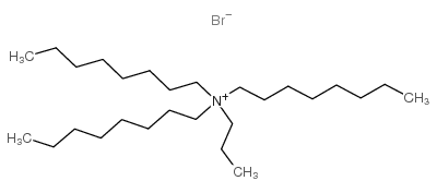 TRIOCTYLPROPYLAMMONIUM BROMIDE Structure