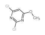 2,4-二氯-6-甲氧基嘧啶结构式