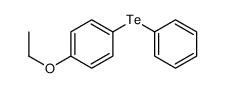 1-ethoxy-4-phenyltellanylbenzene Structure