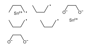 2,2,7,7-tetrabutyl-1,3,6,8,2,7-tetroxadistannecane structure