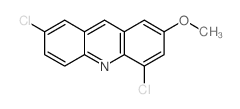 Acridine, 4,7-dichloro-2-methoxy- structure