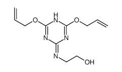 2-[[4,6-bis(allyloxy)-1,3,5-triazin-2-yl]amino]ethanol picture