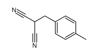 (4-methylbenzyl)malononitrile Structure