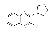 2-chloro-3-pyrrolidin-1-yl-quinoxaline structure