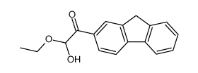 <2>Fluorenyl-glyoxal-monoethylacetal Structure