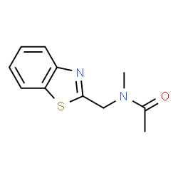 Acetamide, N-(2-benzothiazolylmethyl)-N-methyl- (9CI) picture