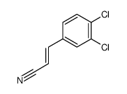 3-(3,4-dichlorophenyl)prop-2-enenitrile Structure