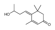 4-(3-hydroxybutylidene)-3,5,5-trimethylcyclohex-2-en-1-one结构式