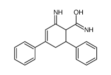 2-imino-4,6-diphenylcyclohex-3-ene-1-carboxamide Structure