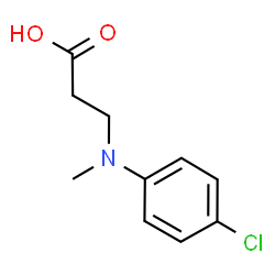 3-[(4-CHLOROPHENYL)(METHYL)AMINO]PROPANOIC ACID picture