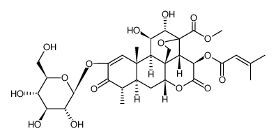 Bruceoside A结构式