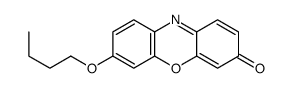 7-butoxyphenoxazin-3-one Structure