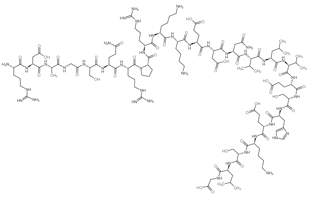 pTH (44-68) (human) structure