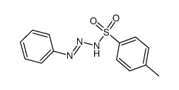 N-phenyl-N'-(toluene-4-sulfonyl)-triazene Structure