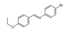 N-(4-bromophenyl)-1-(4-ethoxyphenyl)methanimine结构式