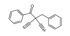 2-Benzoyl-2-benzylMalononitrile Structure