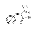 4-benzylidene-5-methyl-2H-pyrazol-3-one picture