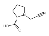 1-CYANOMETHYL-L-PROLINE Structure