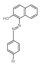 1-[(4-bromophenyl)hydrazinylidene]naphthalen-2-one Structure