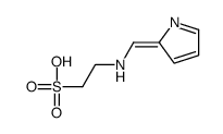 2-(pyrrol-2-ylidenemethylamino)ethanesulfonic acid结构式