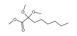 methyl 2,2-dimethoxyoctanoate Structure