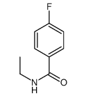 N-乙基-4-氟苯甲酰胺结构式