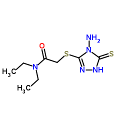 2-[(4-amino-5-mercapto-4H-1,2,4-triazol-3-yl)thio]-N,N-diethylacetamide图片