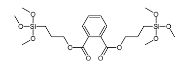 bis(3-trimethoxysilylpropyl) benzene-1,2-dicarboxylate Structure