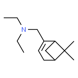 Bicyclo[3.1.1]hept-2-ene-2-methanamine, N,N-diethyl-6,6-dimethyl- (9CI)结构式