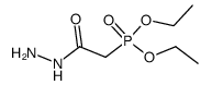 diethoxyphosphinyl acetic acid hydrazide结构式