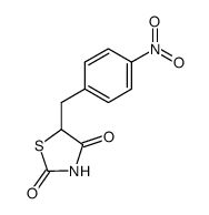 5-(4-nitrobenzyl)thiazolidine-2,4-dione结构式