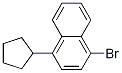 1-broMo-4-cyclopentyl-naphthalene结构式