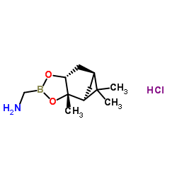 (3AS,4S,6S,7AR)-六氢-3A,5,5-三甲基-4,6-甲桥-1,3,2-苯并二氧硼烷-2-甲胺盐酸盐图片